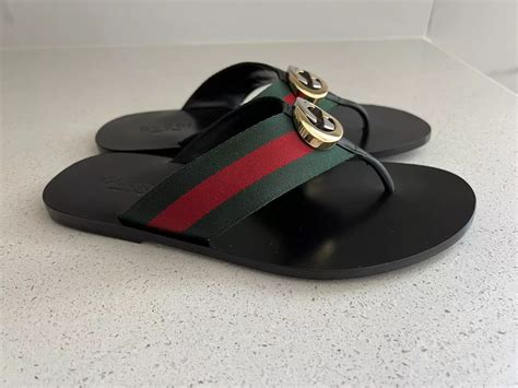 where to buy old style gucci flip flops|gucci flip flops clearance.